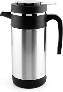 Electric Kettle 1000ML Stainless Steel Car Electric Kettle Coffee Tea Water Heating Cup 12V