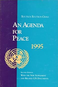 Paperback Agenda for Peace 1995 Book