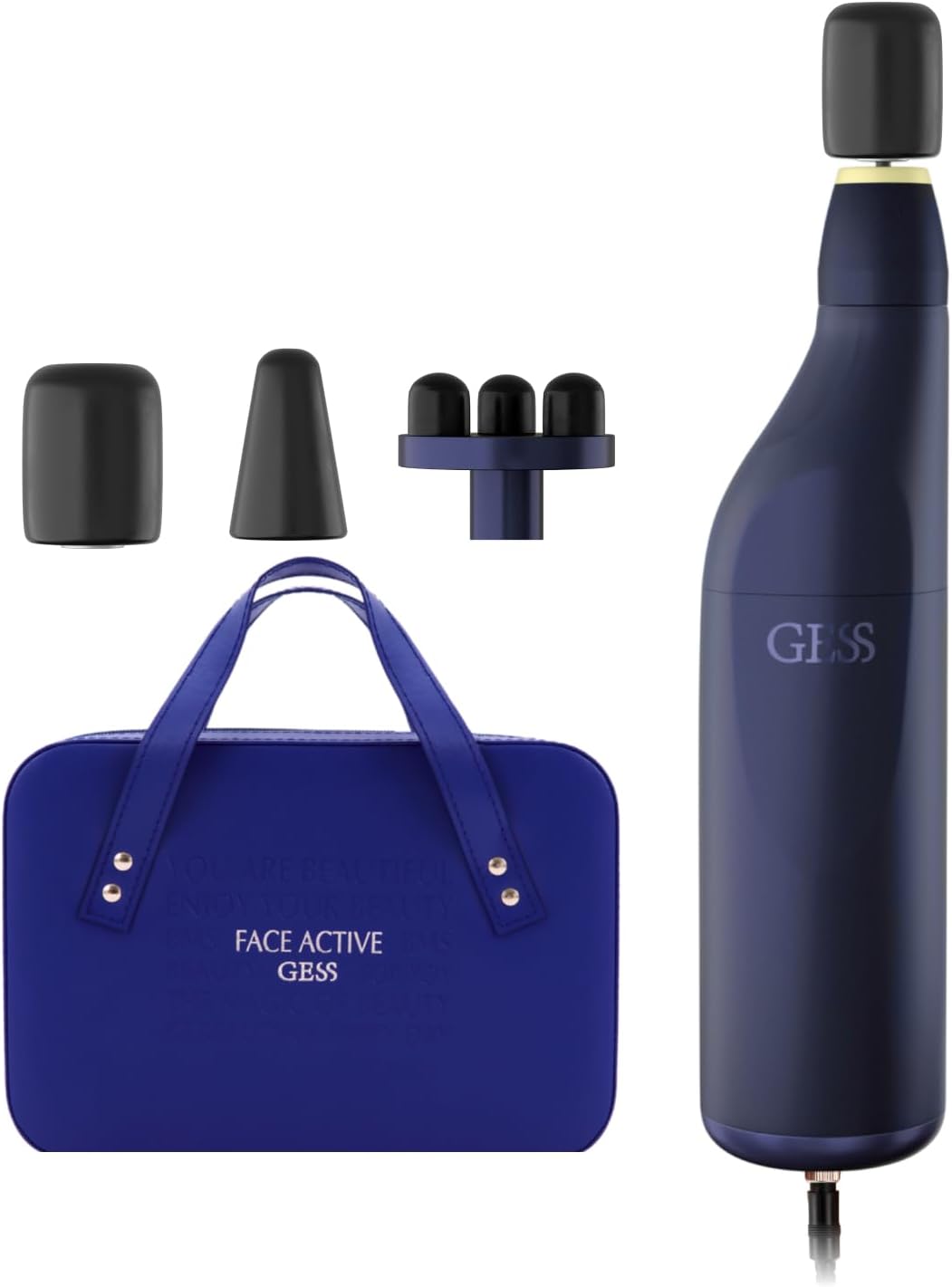 GESS FaceActive Premium Original BMS, NAZAROV method Massager, Non-Invasive Biomechanical Stimulation Device for Muscle Toning, anti-Wrinkle, Lifting & Skin Rejuvenation and Free Expert Video Tutorial