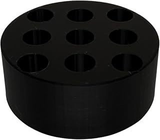 510 Cartridge, Pens and Battery Holder - 9 Spaces Puck (Black)