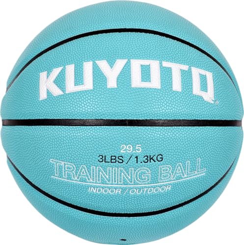 KUYOTQ 3lbs 29.5" Weighted Basketball Size 7 Composite Indoor Outdoor
