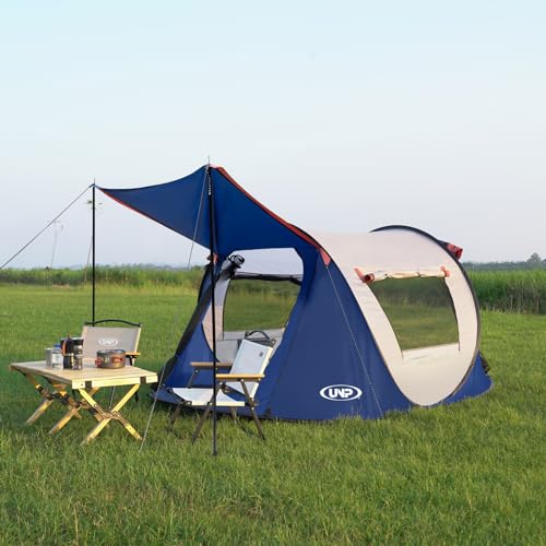 Carpa pop-up para camping 3 personas con bolsa de transporte miniatura 6