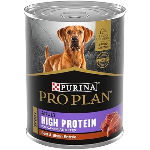 Purina Pro Plan Sport High Protein Beef & Bison Entrée Wet Dog Food Cover