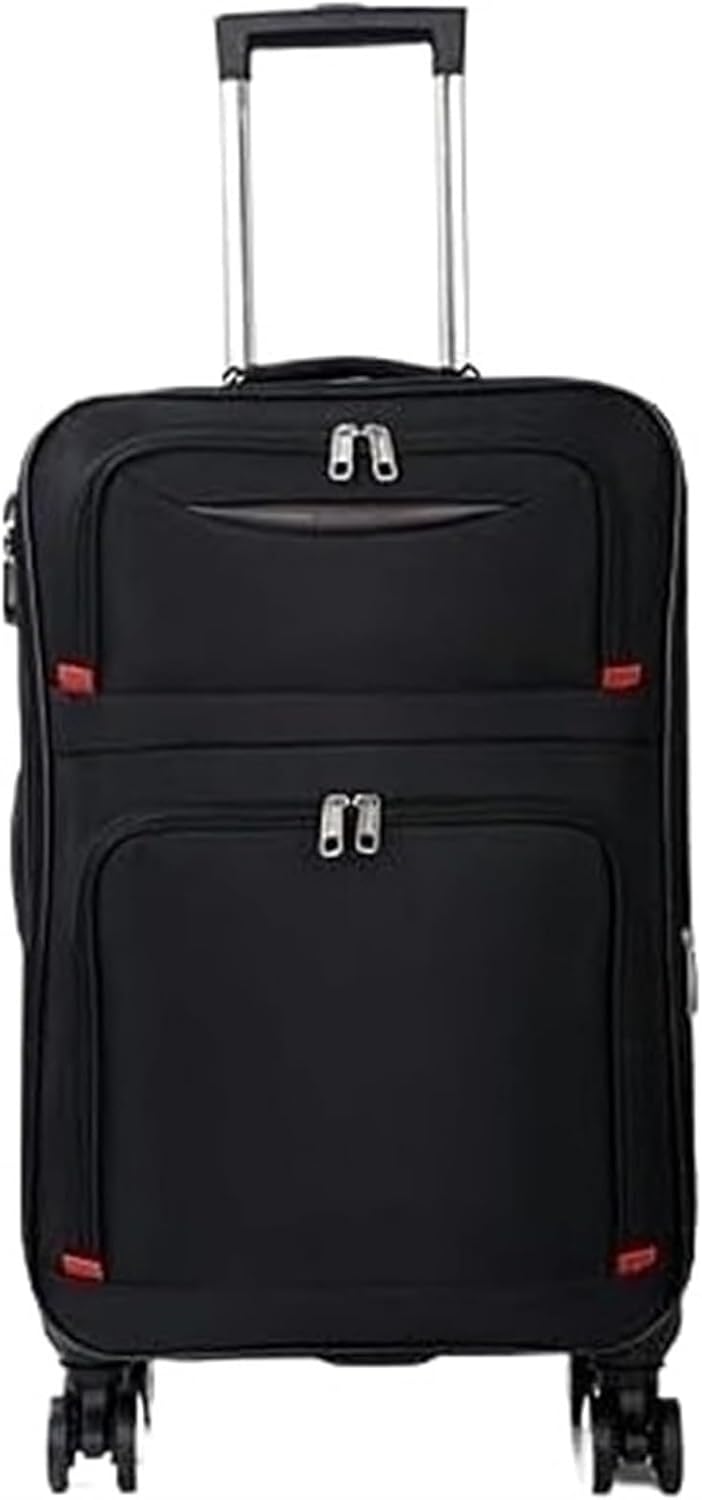 [RUVOO] スーツケース キャリーバッグ キャリーケース 旅行出張 スピナーホイール付きソフトサイド荷物、拡張可能なソフトサイド