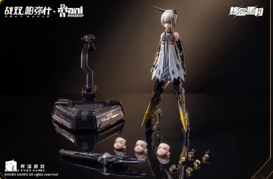 Amazon | 「AC」Animester 核金重構 1/9 機甲少女 可動 ゲーム GRAY