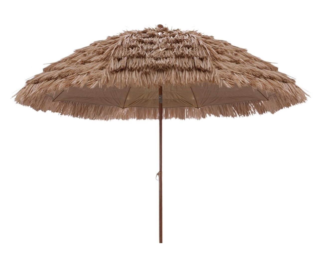Parasol Ogrodowy Parasol Balkonowy Parasol Ogrodowy Imitujący Parasol Ze Słomy Parasol Pokryty Strzechą Na Plażę Na Zewnątrz Bez Podstawy Parasol Plażowy