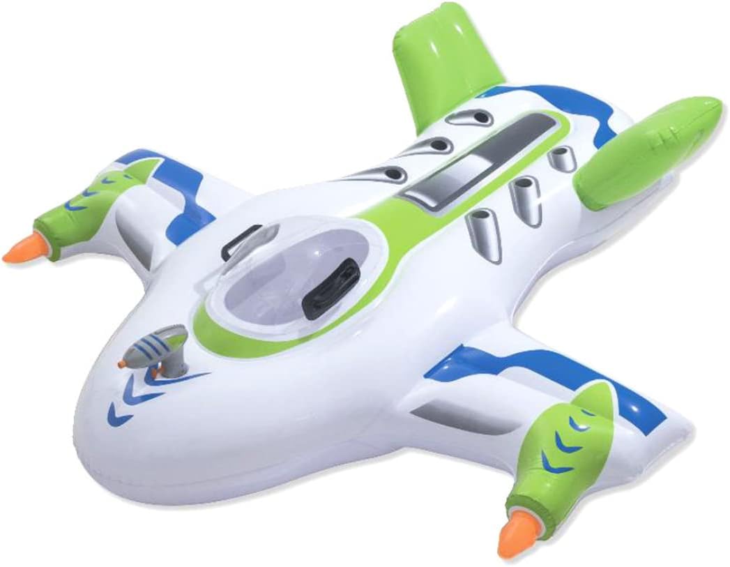 Piscina de la Nave Espacial Inflable Toy PVC Montes de natación para bebés Avión Inflable Capas de Aire Inflables