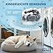 Pets Perfect® Schnüffelteppich Hund – Intelligenzspielzeug & Schnüffelmatte zur Nasenarbeit – rutschfest, Waschbar & Filz-Material – Beschäftigung & Lernspielzeug für kleine & große Hunde