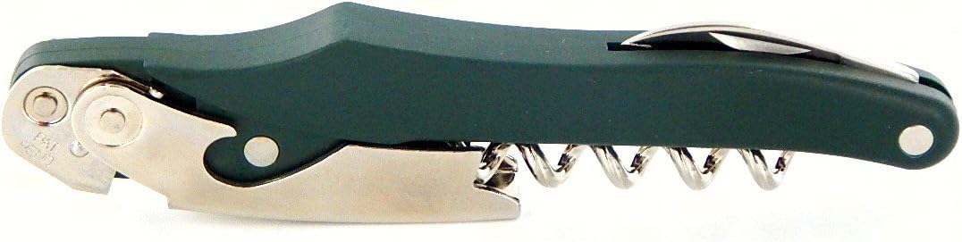 FAR0104STGREEN Green Syncro Double Axis Waiters Corkscrew