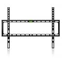 White Mulberry Fixed TV Wall Mount Bracket for 37–86 Inch LED, LCD & Curved TVs | Heavy Duty Steel Frame, 45kg Max Load, VESA 50x50 to 600x400mm Max, Built-in Bubble Level, 1 Year Warranty gallery image