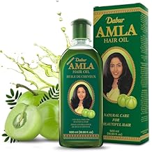 Dabur Amla Hair Oil Nourishing Herbal Oil with Pure Amla and Botanical Extracts for Healthy, Moisturized Scalp, Strong, Shiny Hair Ayurvedic Strengthen Roots for Men & Women 500 ml