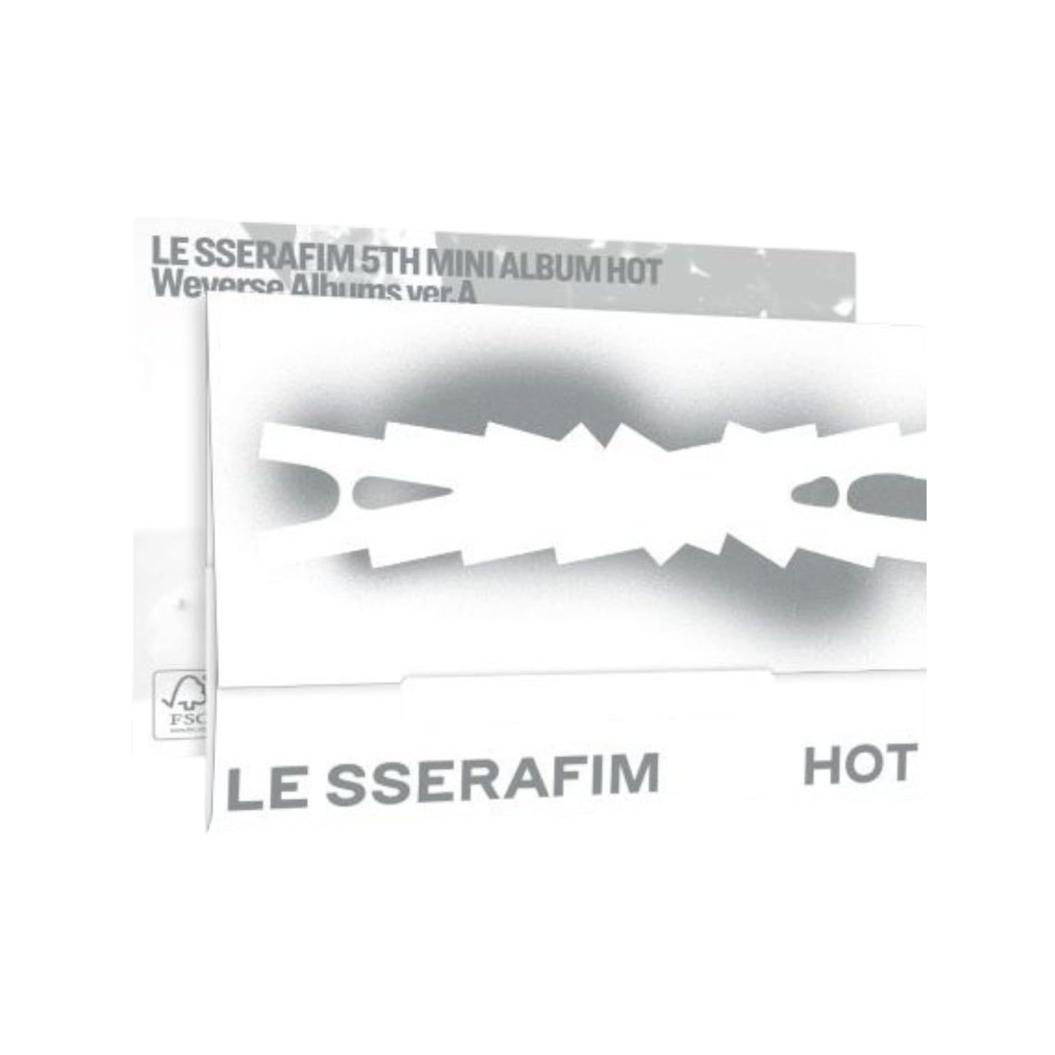 Amazon.com: LE SSERAFIM - 5th Mini Album [HOT] Weverse Version (A
