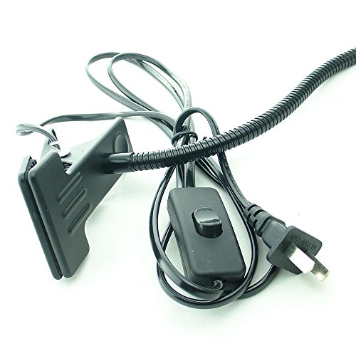 Lampe de Bureau LED avec Clip Lampe de Lecture LED Flexible 5W 220V Alimentation LED Lampes de Livre Enfants Lampes de Chevet Accueil Prise EU/US