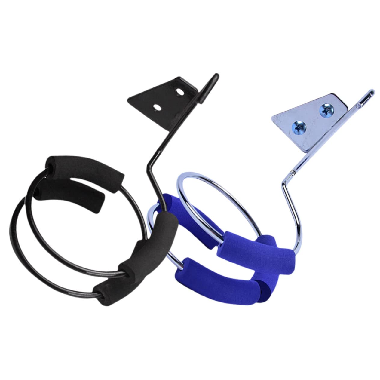 CALLARON 4 Sätze Haartrocknerhalter Föhn Wandhalter Föhn Halter Haartrockner Halterung Lockenwickler Salon-aufbewahrungsregal Wandhalter Für Haargebläse Rostfreier Stahl 2 Stück * 4