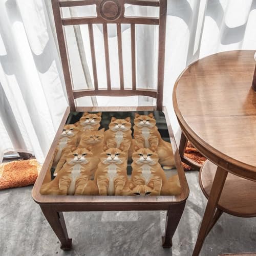 Mousse à mémoire de forme pour ce coussin de chaise lavable et doux