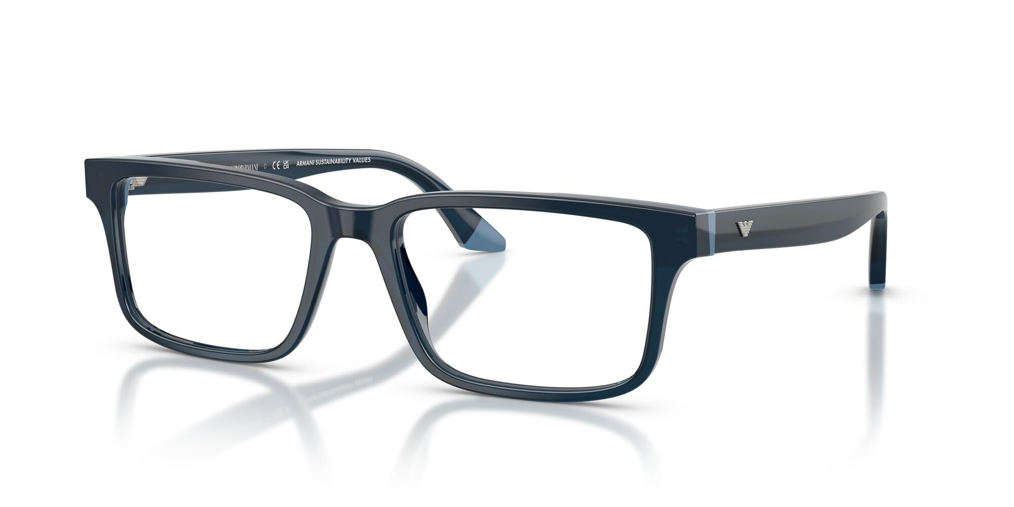 Emporio Armani Ea3269 prostokątne ramki na okulary na receptę
