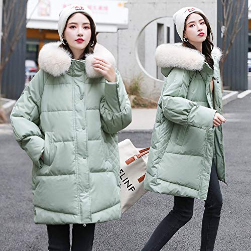 Doudoune femme longue à capuche veste d'hiver chaude et légère