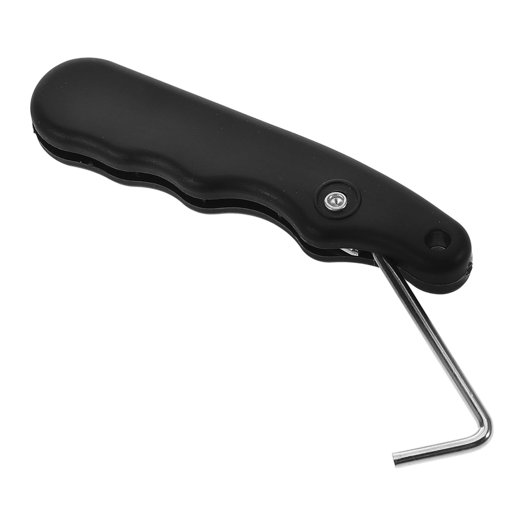 GALPADA Skate Tighteners Hockey Ice Skating Accessories Lace Tool for Ice-Skates Skate Lace Tightener Ice Skating Equipment Shoe Lace Tightner Black Stainless Steel