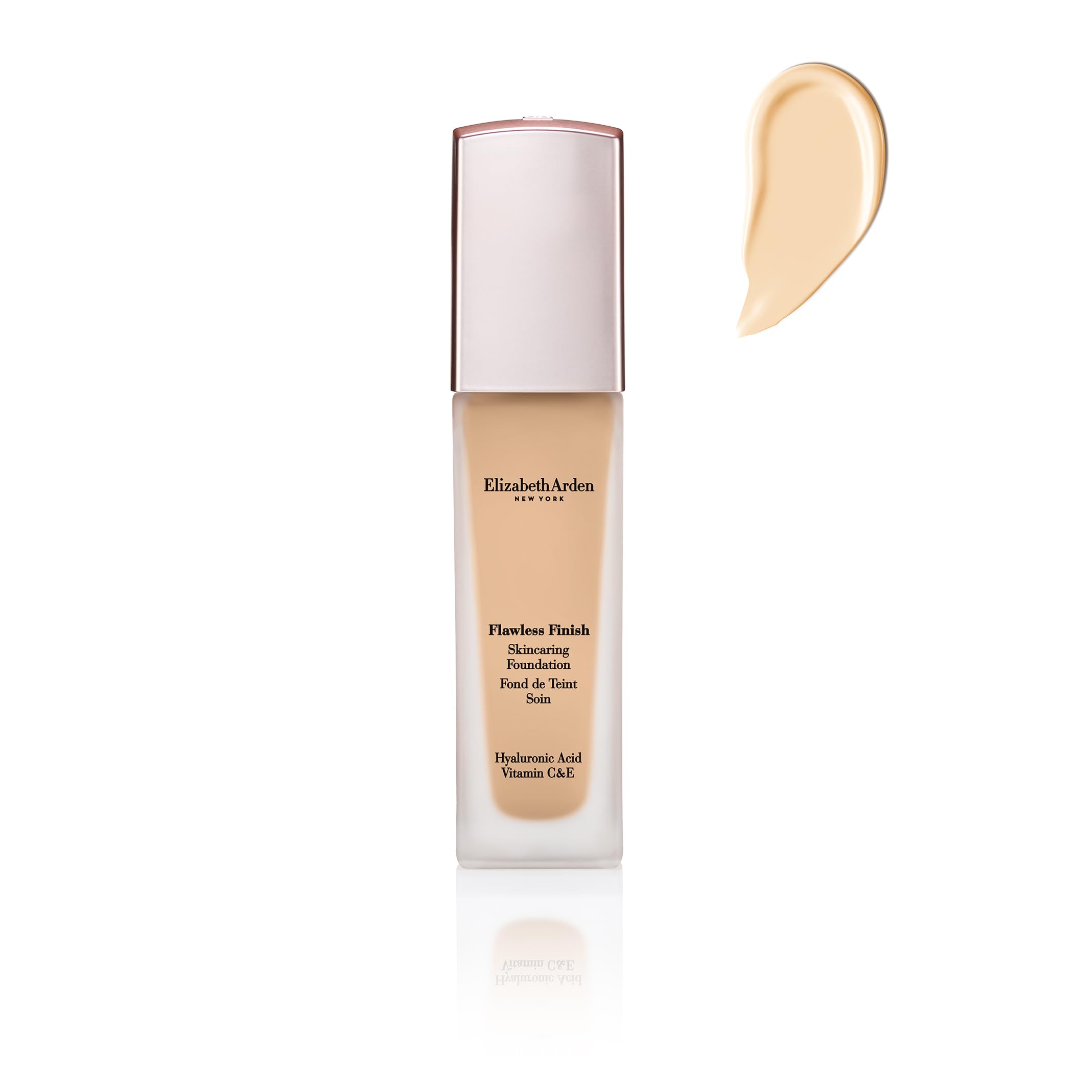 Flawless Finish Skincaring Foundation with Hyaluronic Acid, Vitamin C & E