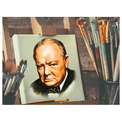 Winston Churchill: Blood, Sweat, Oil Paint