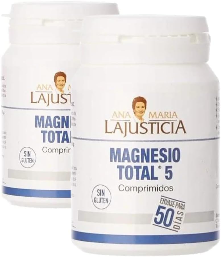 Pack 2 unidades Magnesio Total 5-100 comprimidos | Ana Maria La justicia | ROXUSH