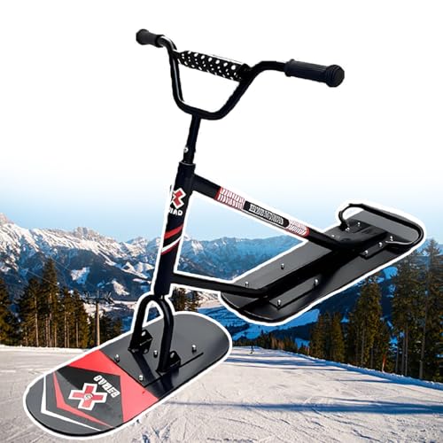 Sushangmao Patinete De Nieve/Trineo De Nieve Nuevo 2026 Diseño De Doble Tabla Y Dirección Ágil De 360°, Soporta 150 Kg, Estable para Todas Las Edades, para Patios B