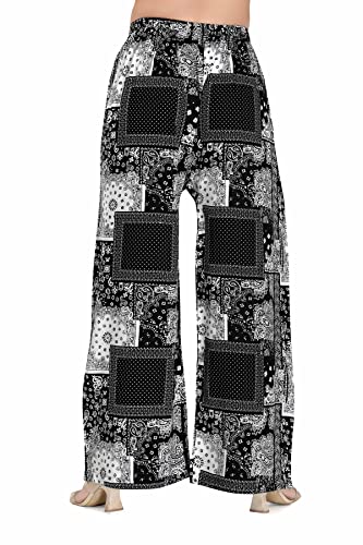Image of Zen Women's Plus Size Palazzo - 9XL - Waist Size up to 58