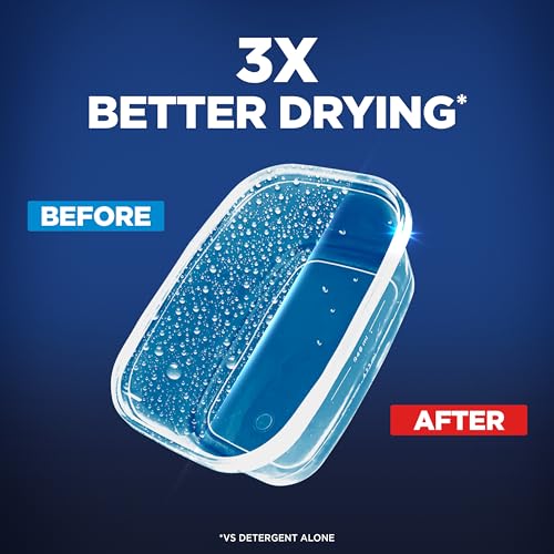 finish jet-dry dishwasher rinse aid compatible with dishwasher detergent prevents spots amp residues dries shine amp protects 32 oz 300 washes