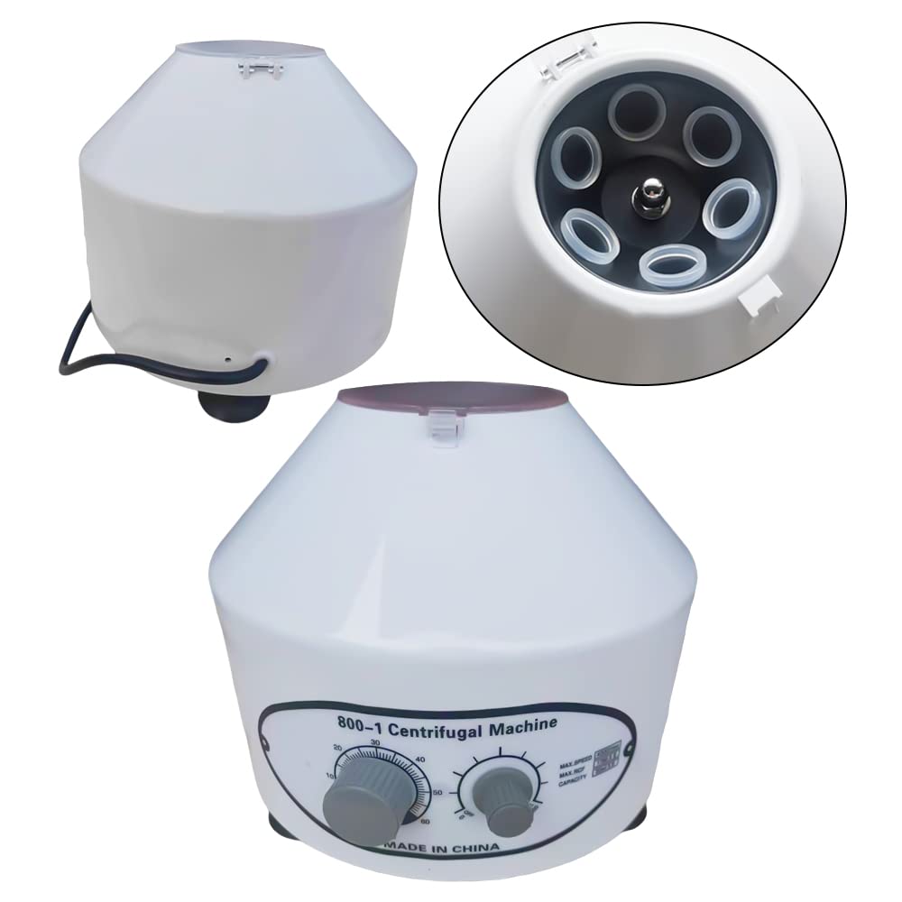 Centrifugadora eléctrica de laboratorio de mesa 4000 rpm 220 V 60 Hz 25 W 20 ml 0~60 min