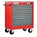 Roller Cabinet, 35in.H, 7 Drawers