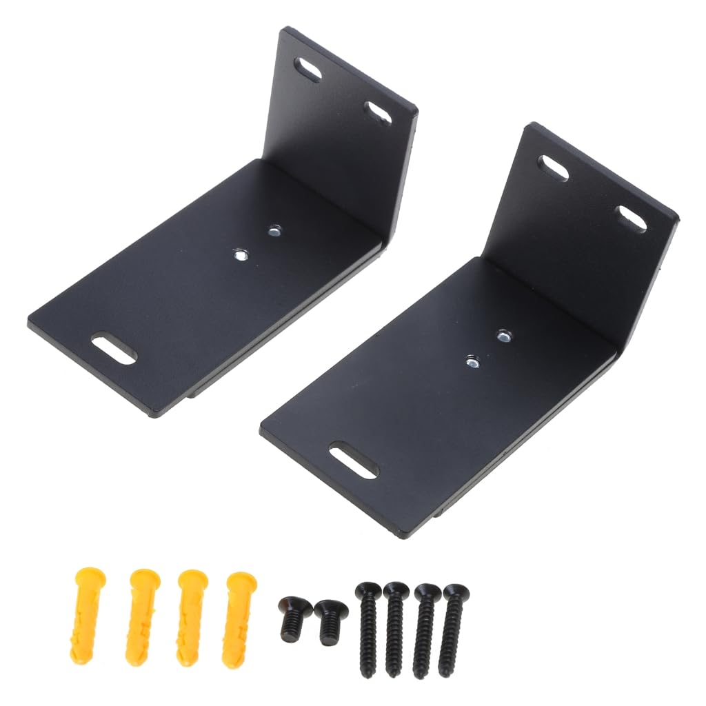 Slide and Adjust Soundbar Montaggio a parete Kit di montaggio a parete universale Soundbar leggero eleva la configurazione del tuo home theater