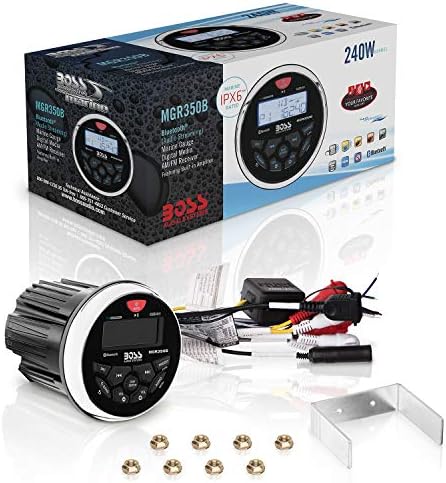 BOSS Audio Systems MGR350B Marine Gauge 