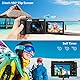 Digitalkamera 4K, 48MP 16X Autofokus Digitalzoom Kamera, 3 Zoll 180° Klappbarer LCD-Bildschirm HD Kompakte Vlog Kamera mit Ladestation, 2 * 800 mAh Akkus, 32GB Karte, Geeignet für Anfänger, Kinder