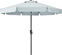 Vista 44 de ABCCANOPY Sombrillas prémium de 9 pies (2.74 m) para patio, beige claro