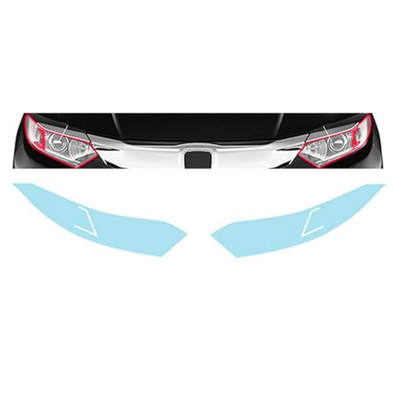 Film transparent de phare PPF TPU pour Honda HRV 2019-2022 haute qualité