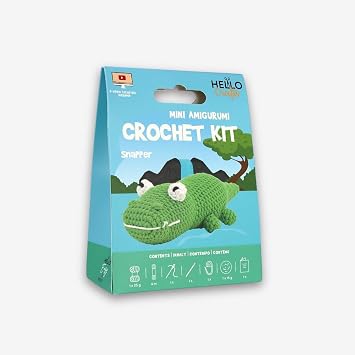 Mini Amigurumi Crochet Kit Snapper