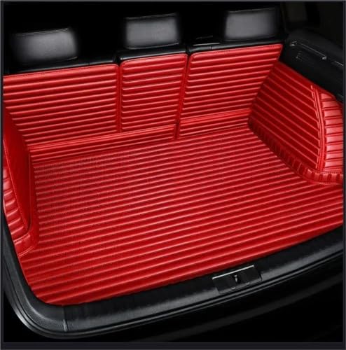 Tapis de coffre voiture pour Peugeot 3008 anti-salissure et étanche 10red