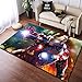 WXWIN Tapis Tapis Bébé Rampant Superman Batman Tapis Américain Tapis Antidérapants Superhero Doux Tapis De Chaise De Tapis Chaise D'pour La Maison Ordinateur Enfants R OOM (80X120cm),200x300cm