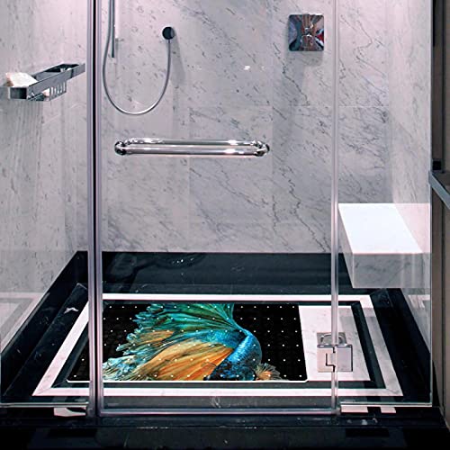 Tapis de salle de bain antidérapant pour douche et baignoire 40x70 - 7