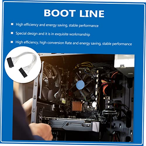 Cable de extensión de alimentación de 4 pines para solucionar cables cortos en PC 7