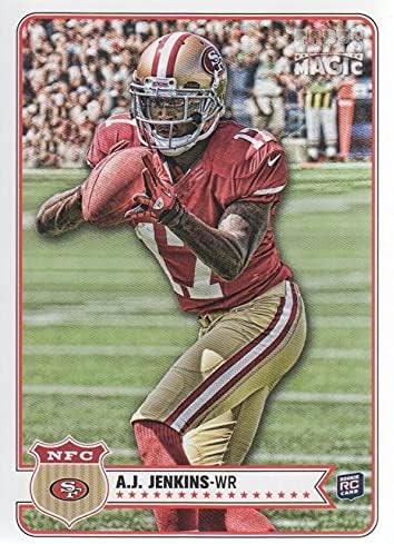 2012 Topps Magic Football #89 A.J. Jenkins RC San Francisco 49ers
