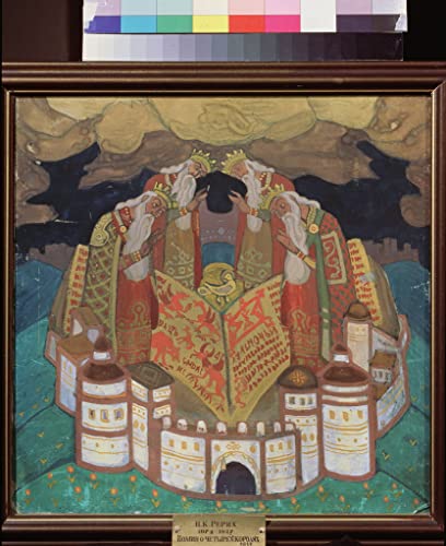 Impression Prints Toile Haute Définition Chef d'Œuvre Nicholas Roerich 60x90cm