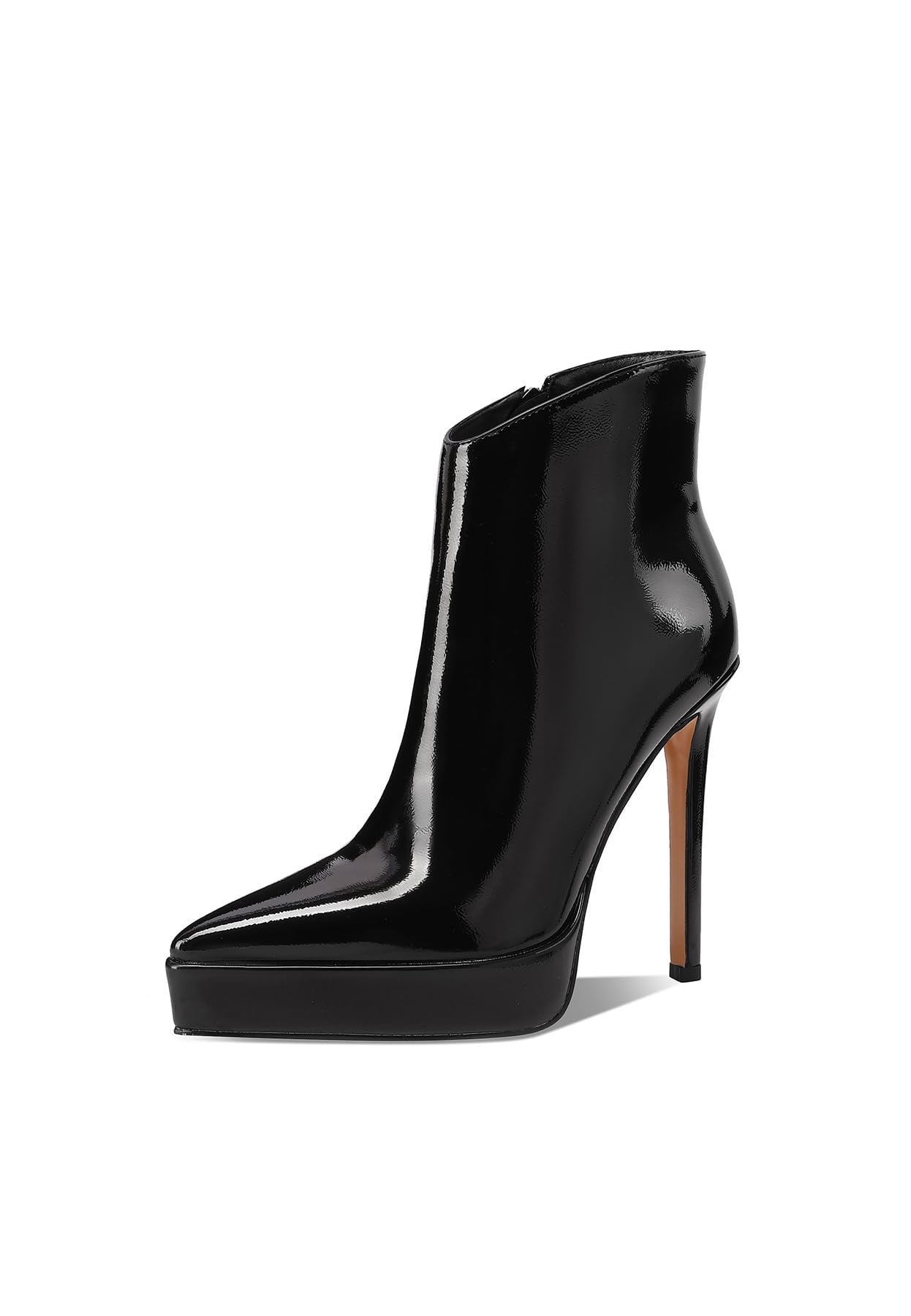 QUEEN HELENA Tronchetti con Tacco a Spillo Stivaletti con Plateau Donna K3998