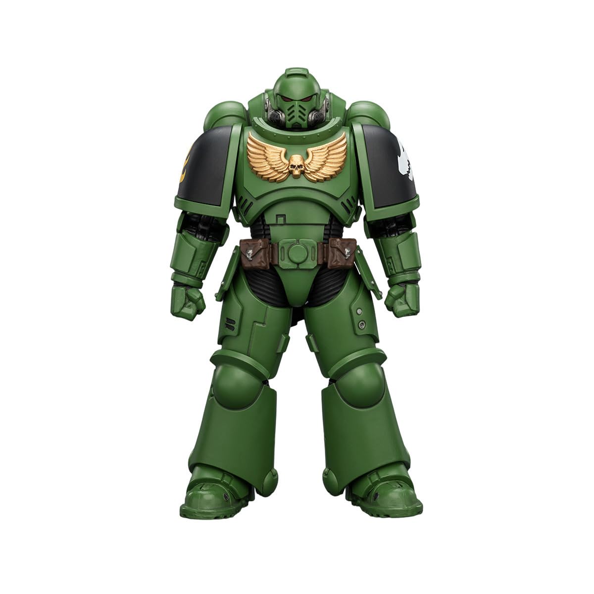 JOYTOY Warhammer 40K Intercessor with Bolt Rifle, Bolt Pistol and Chainsword 1:18 Scale 4.84inches Action Figure (Salamanders)