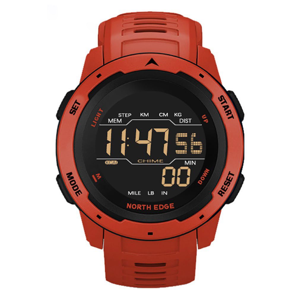 North Edge Mens Outdoor Sport Pedometer Digital Military Wrist Watch: Mars1 (B0D3ZWB5HW) Amazon Price History, Amazon Price Tracker