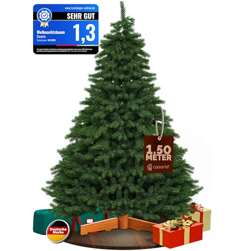 CASARIA® Premium Weihnachtsbaum künstlich L 150 cm...