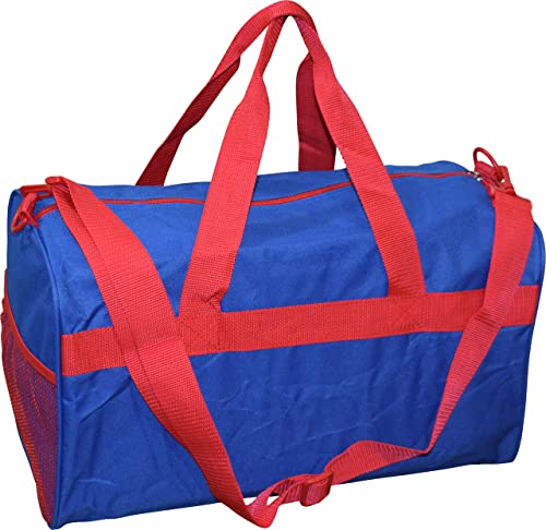Ruz Paw Patrol Boy's Paw Patrol 18 inches Carry-On Duffel Bag, Blue-Red3