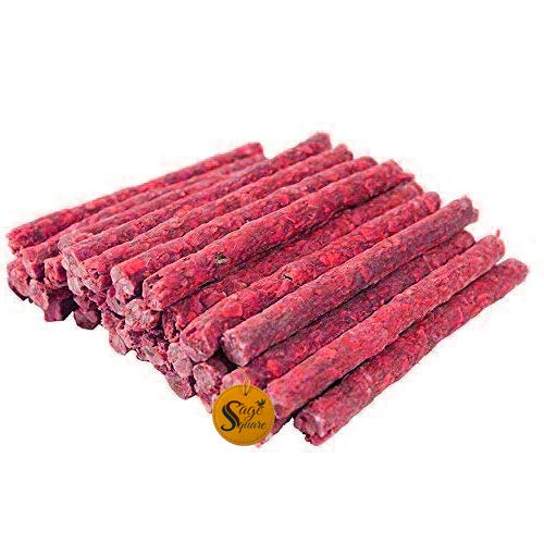 Sage Square Dog Chew Munchy Dental Treat Mutton Flavor BarkSticks Munchies (Red Sticks) (Pack of 3Kg) (B082G1SNH9) Amazon Price History, Amazon Price Tracker