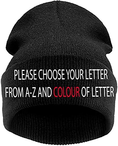 MFAZ Morefaz Ltd Personalised Beanie Hat Kids Adult Size Boy Girl