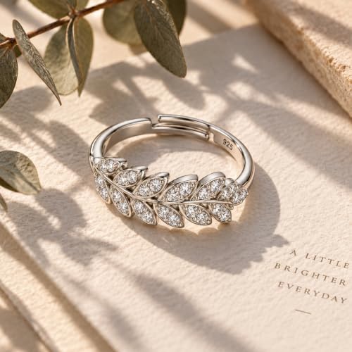 Image of KYAT 925 Sterling Silver Adjustable Ring for Women | Square Princess Cut Purple Amethyst Zircon Stone | Baguette CZ Side Stones | Valentine Gift, Birthday Gift for Girls | Free Size Ring